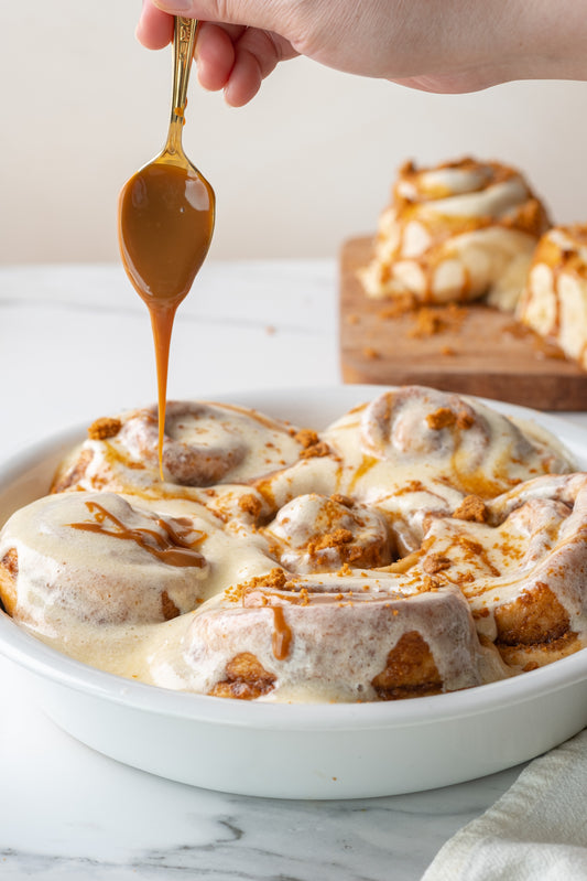Biscoff Cinnamon Rolls