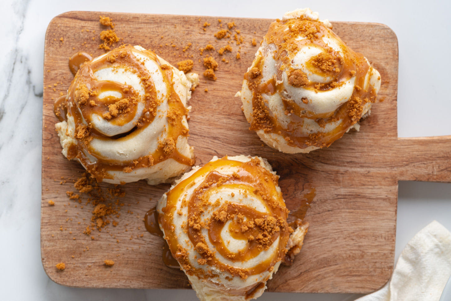 Biscoff Cinnamon Rolls