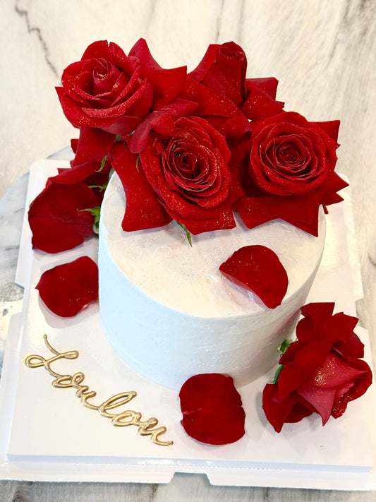Petite Rose Cake