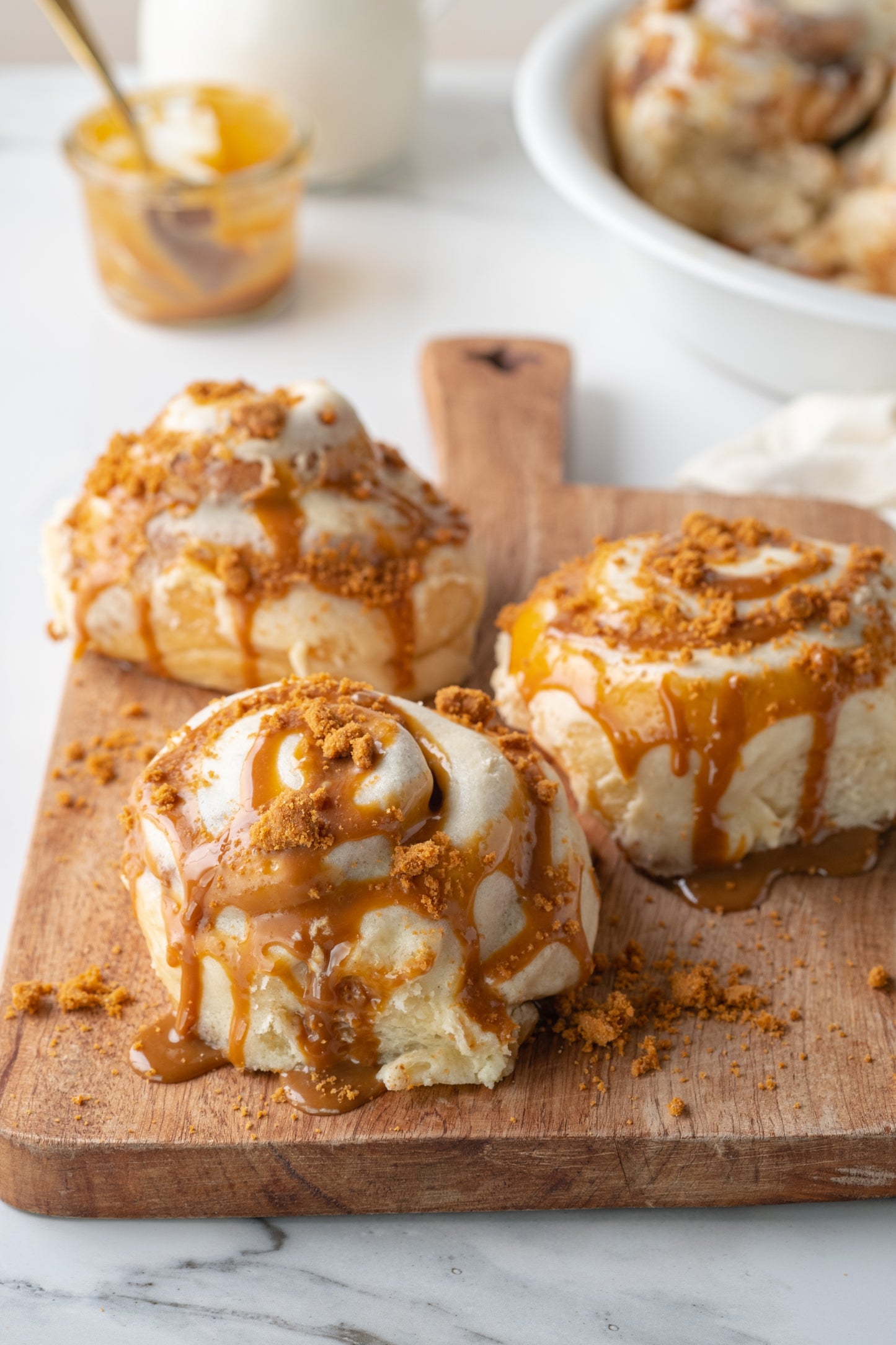 Biscoff Cinnamon Rolls