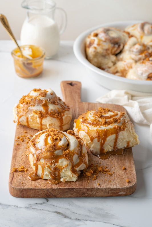 Biscoff Cinnamon Rolls