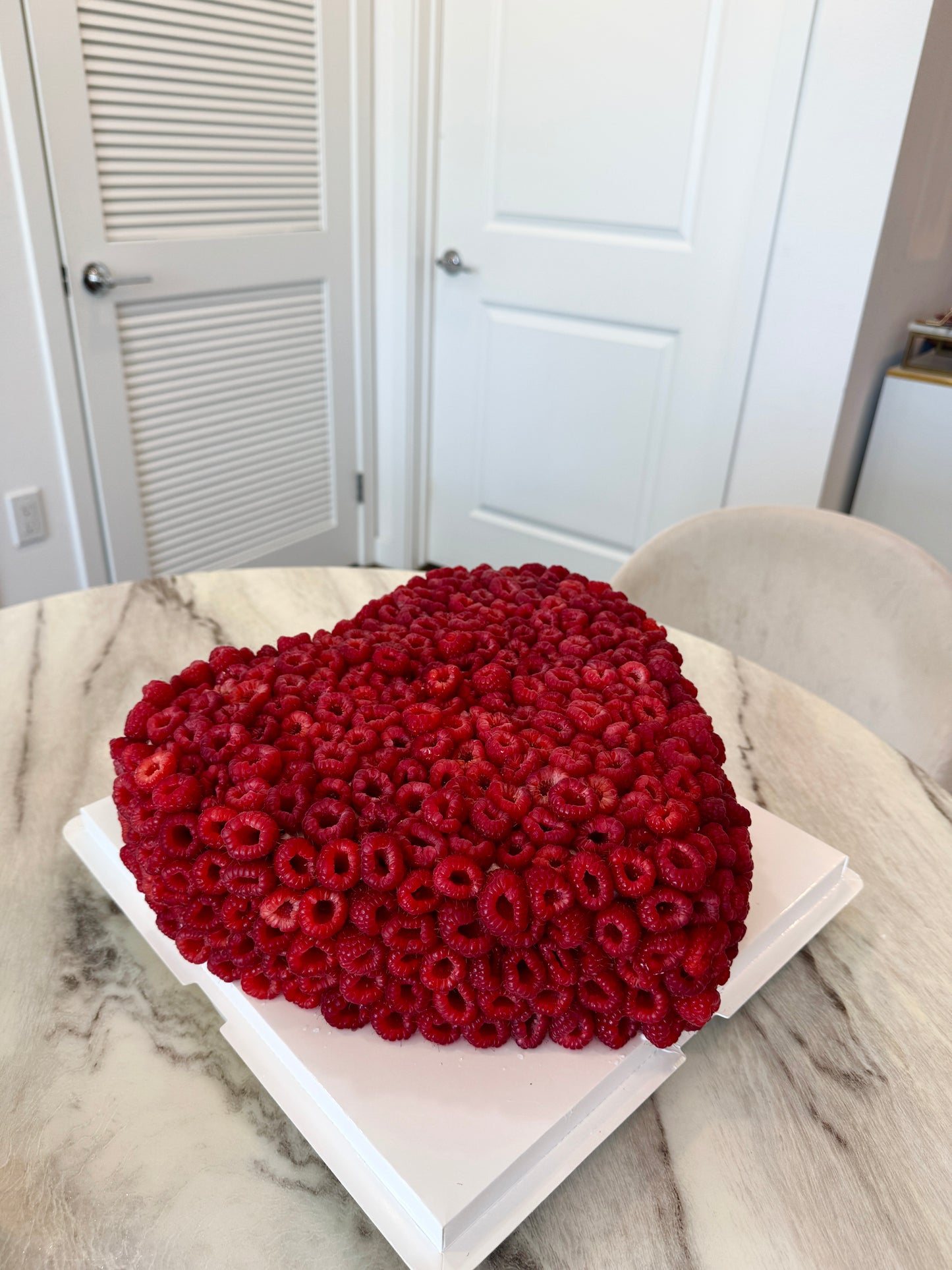 The Berry Opulence Cake - Raspberry Luxe