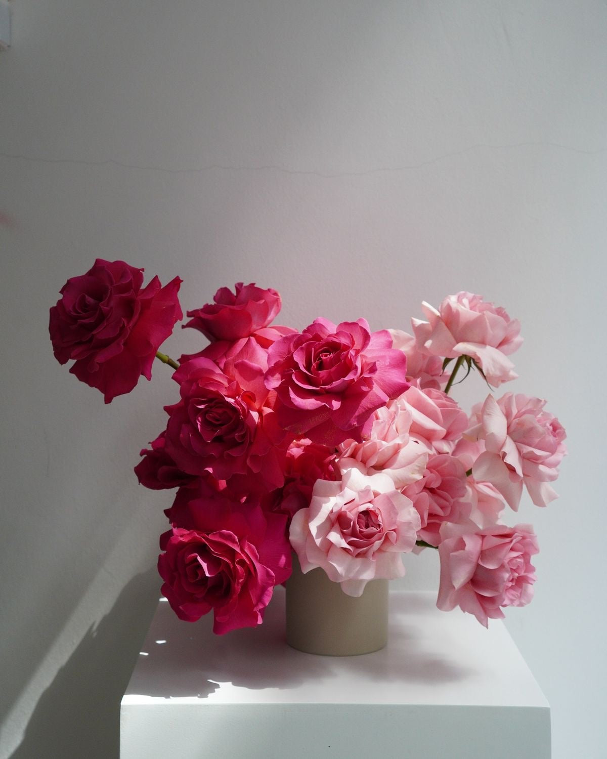 The Duchess - Pink Rose Arrangement