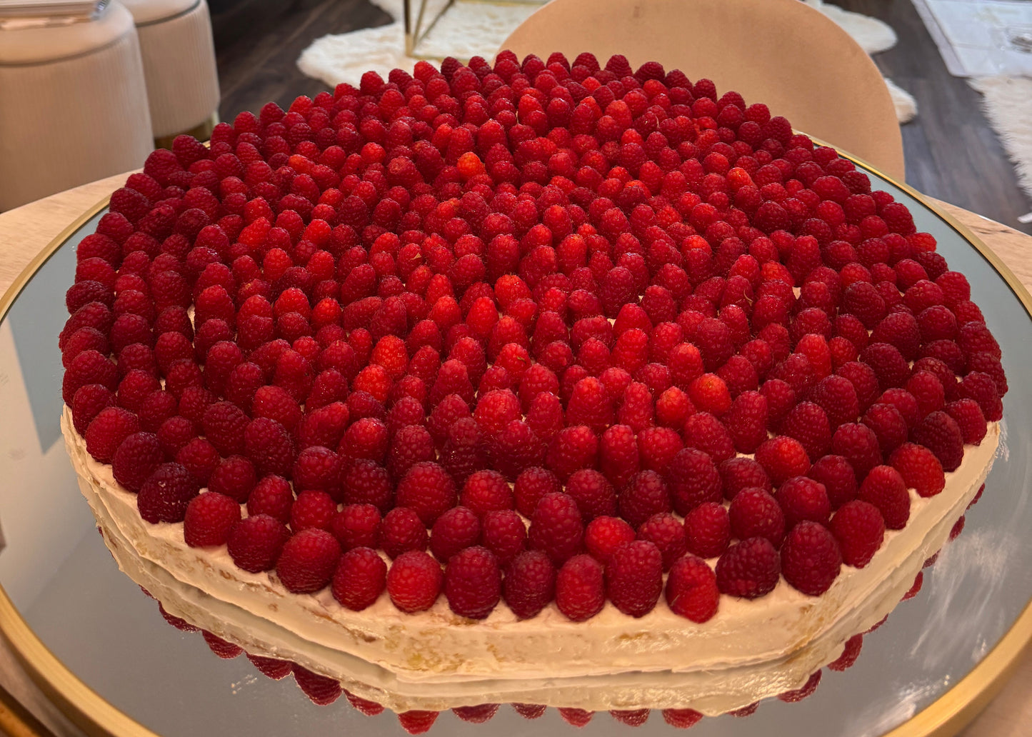 Raspberry Fantasy Cake