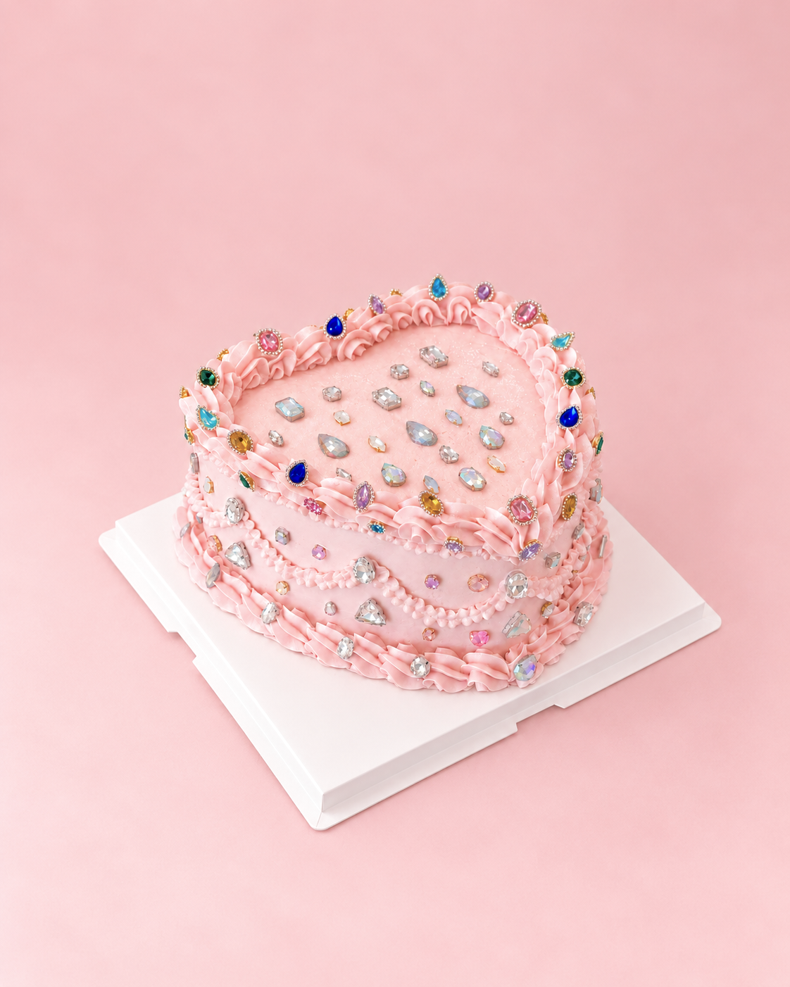 Bejeweled Sparkle Vintage Luxe Cake