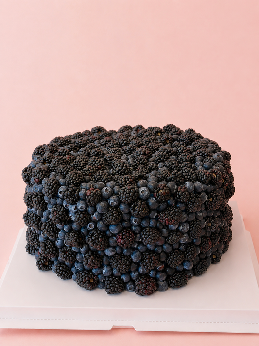 The Berry Opulence Cake - Blackberry & Blueberry Edition