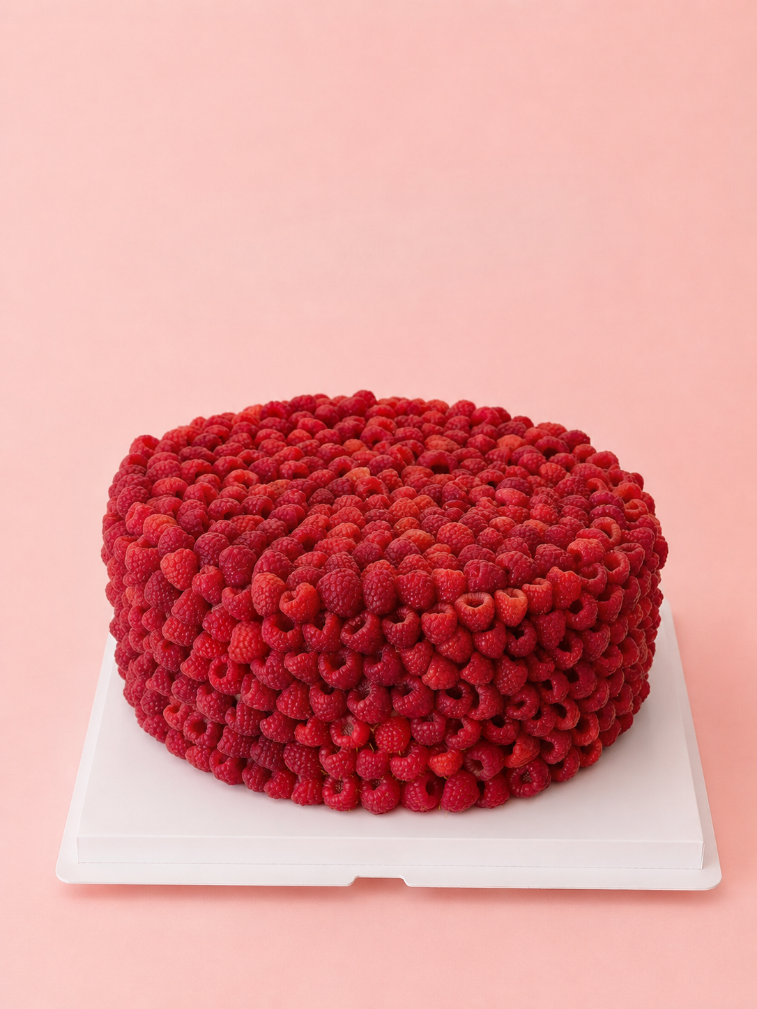 The Berry Opulence Cake - Raspberry Luxe Round